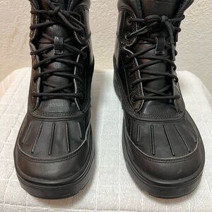 Nike Men's Black Lace-Up Boots